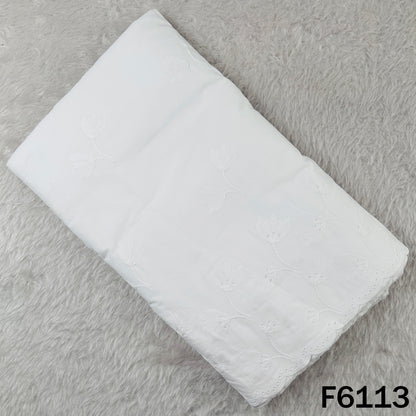 Chikankari Cotton Fabric - F6113
