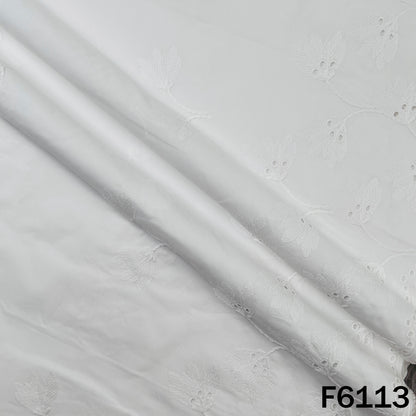 Chikankari Cotton Fabric - F6113