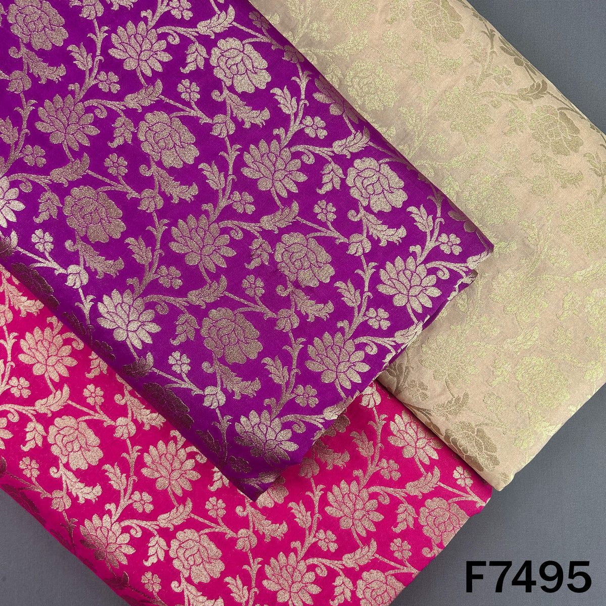 Banarasi Brocade Fabric - F7495