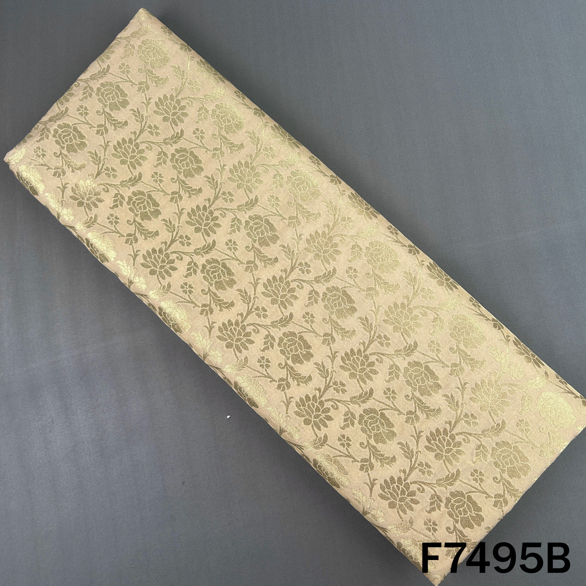 Banarasi Brocade Fabric - F7495