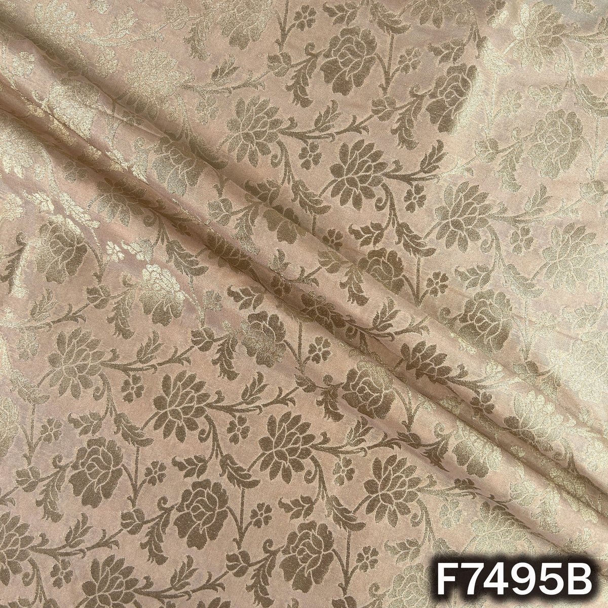 Banarasi Brocade Fabric - F7495