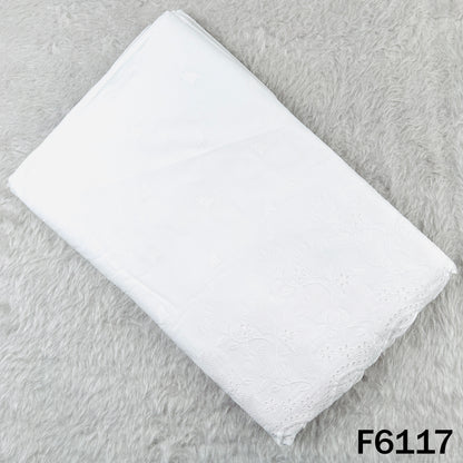 Chikankari Cotton Fabric - F6117