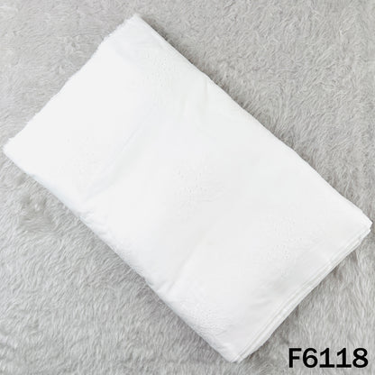 Chikankari Cotton Fabric - F6118