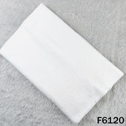 Chikankari Cotton Fabric - F6120