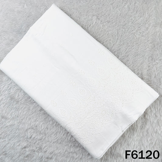 Chikankari Cotton Fabric - F6120