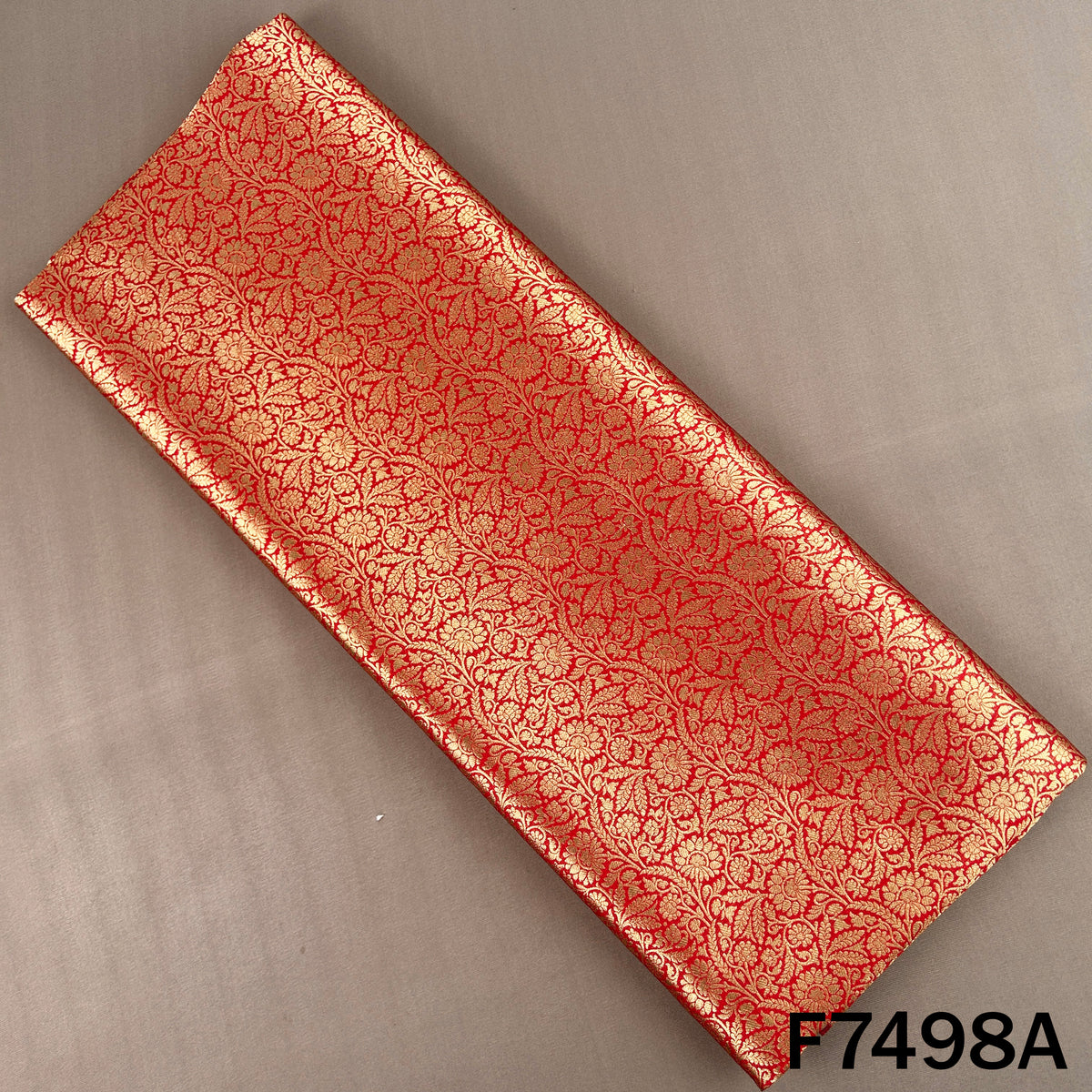 Banarasi Brocade Silk Fabric - F7498