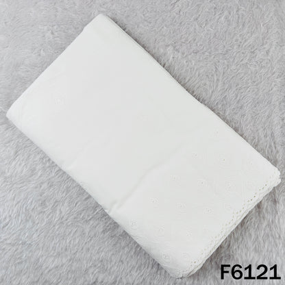 Chikankari Cotton Fabric - F6121