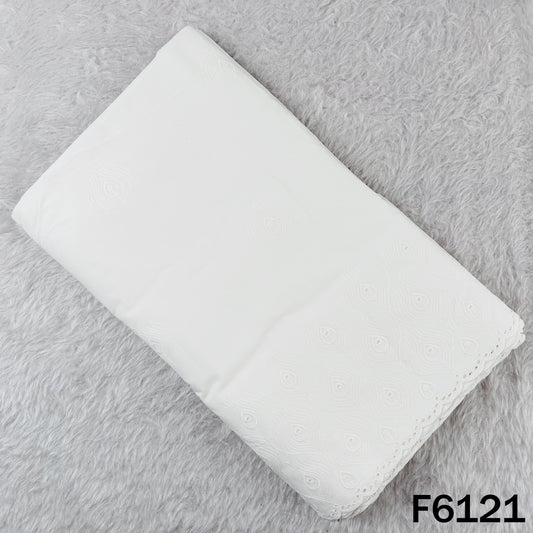 Chikankari Cotton Fabric - F6121