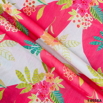 Digital Print Cambric Cotton Fabric- F4558