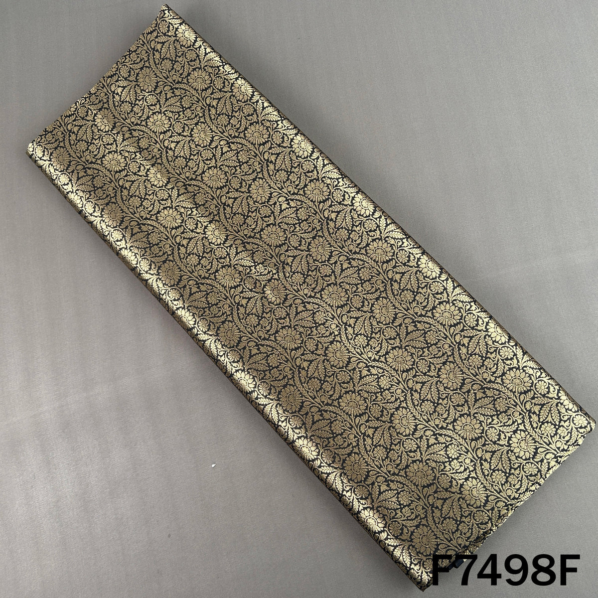 Banarasi Brocade Silk Fabric - F7498