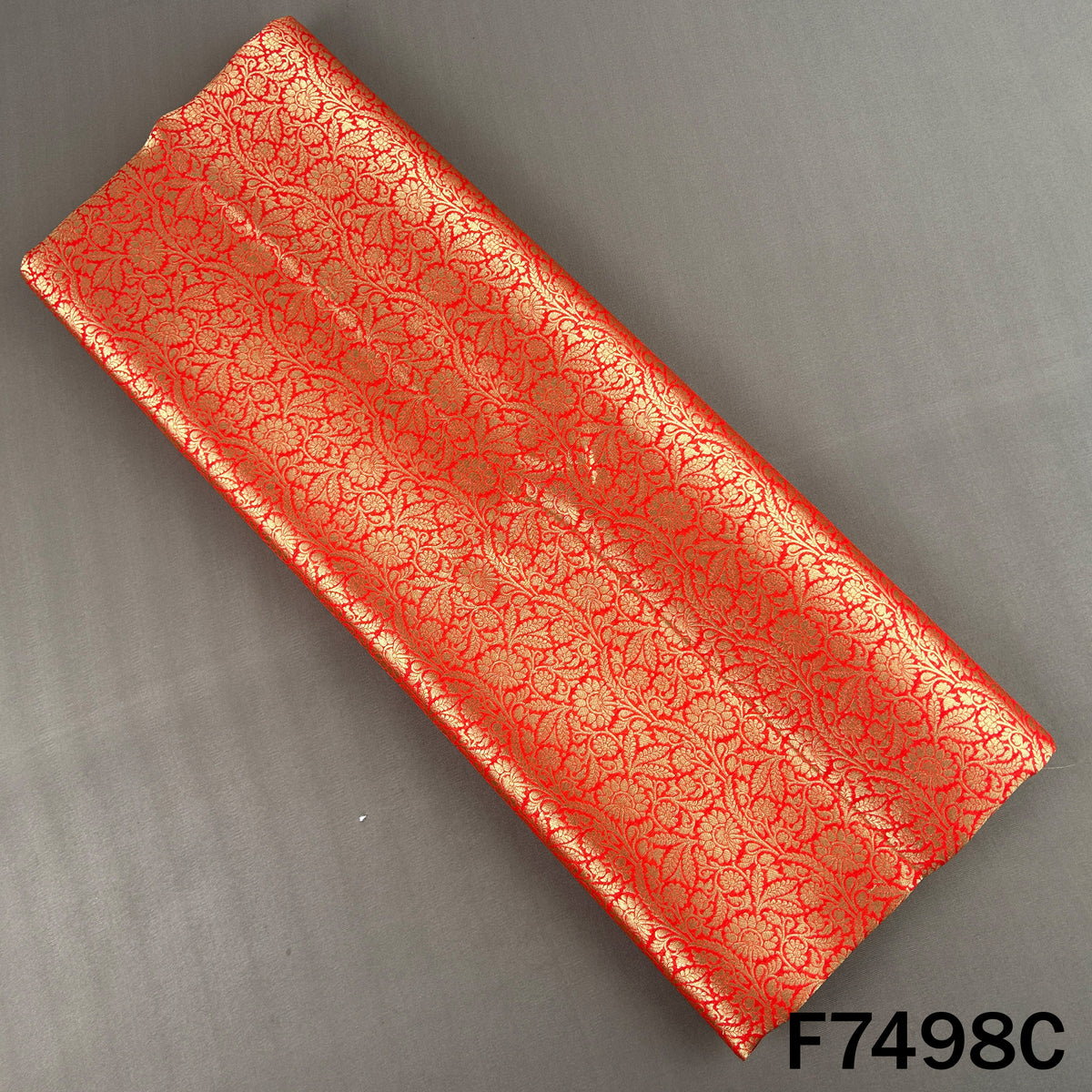 Banarasi Brocade Silk Fabric - F7498