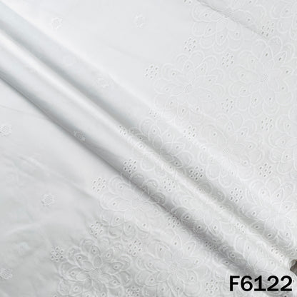 Chikankari Cotton Fabric - F6122