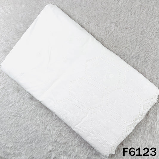 Chikankari Cotton Fabric - F6123