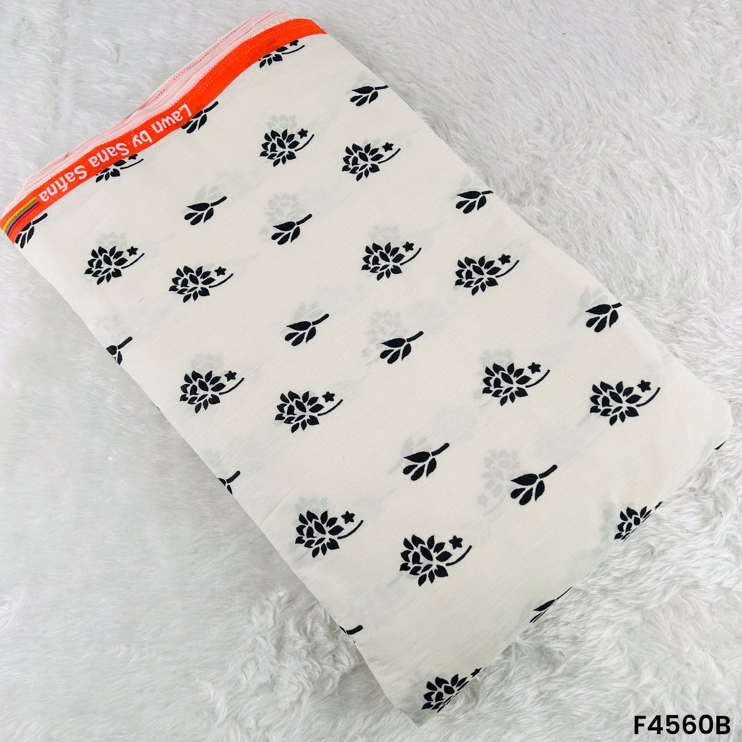 Digital Print Cambric Cotton Fabric- F4560