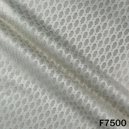 Banarasi Brocade Silk Fabric - F7500