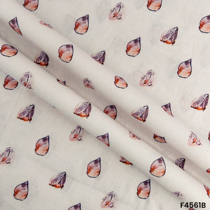 Digital Print Cambric Cotton Fabric- F4561
