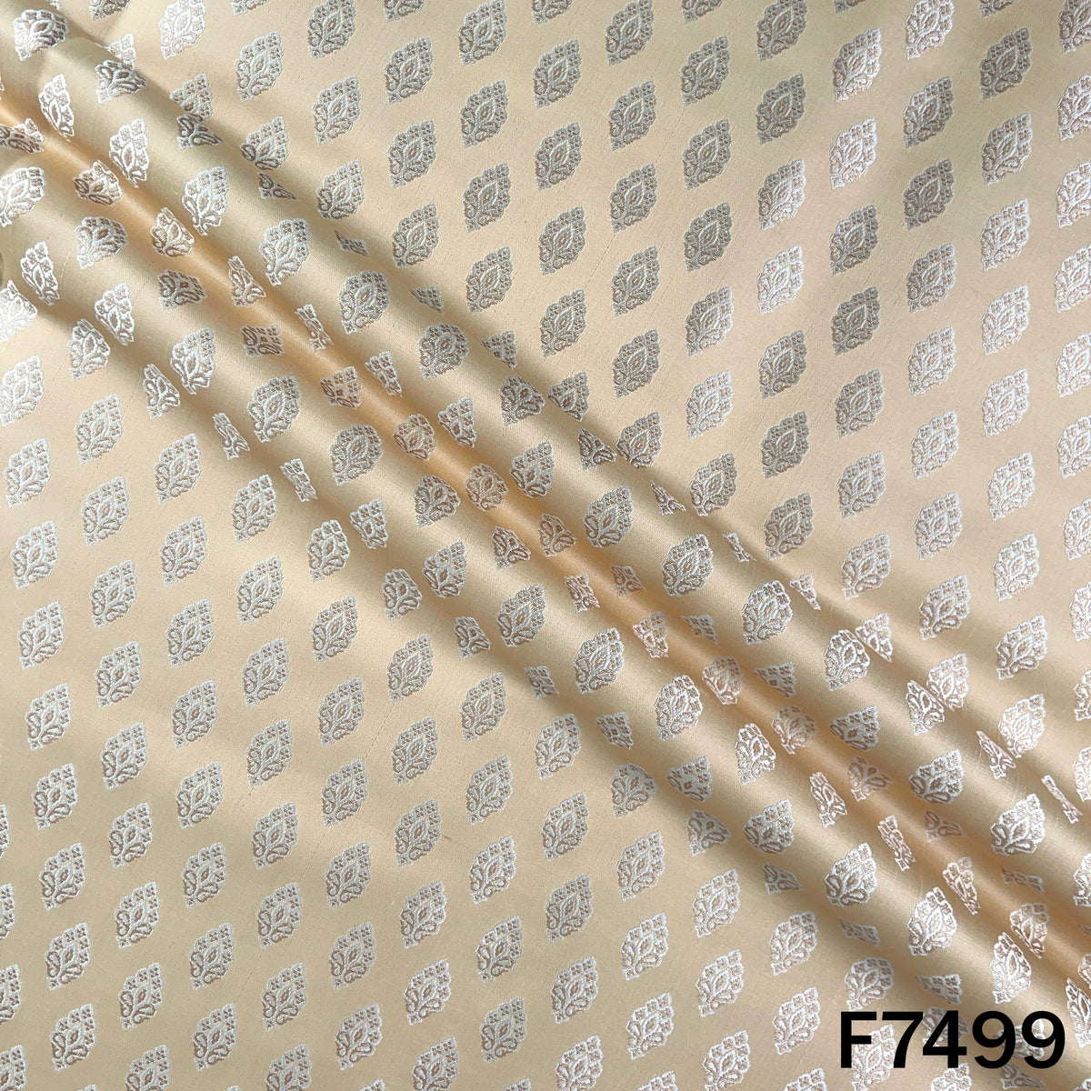 Banarasi Brocade Silk Fabric - F7499