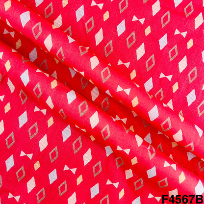 Digital Print Cambric Cotton Fabric- F4567