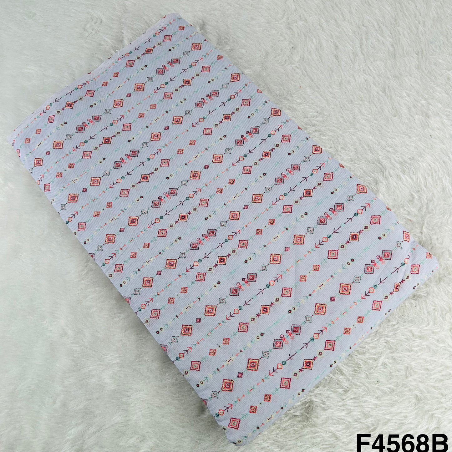 Digital Print Cambric Cotton Fabric- F4568