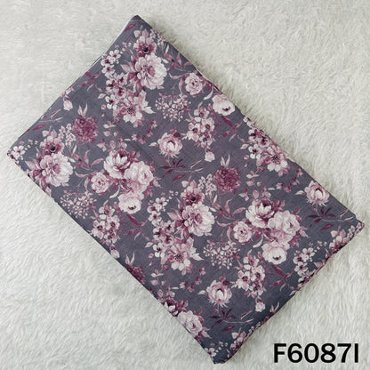 Printed Linen Cotton Fabric - F6087