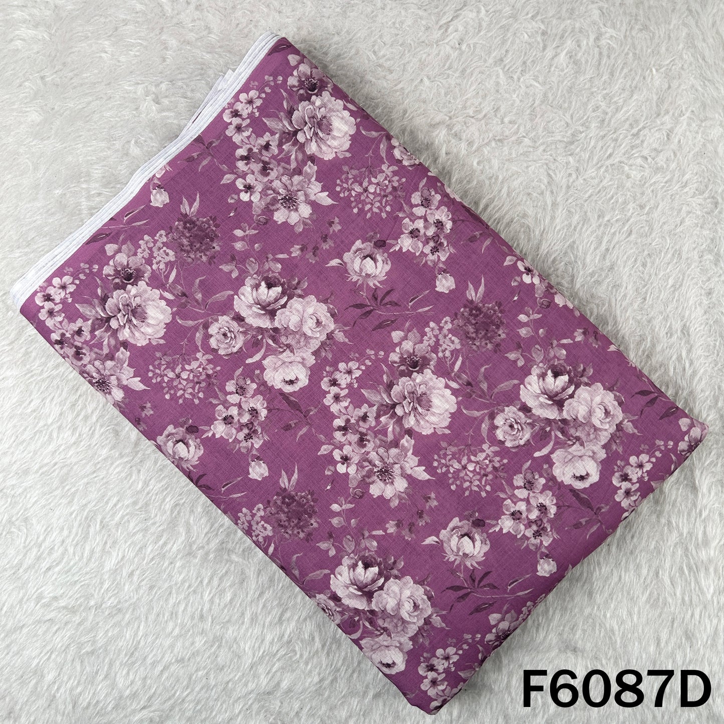 Printed Linen Cotton Fabric - F6087