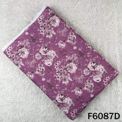Printed Linen Cotton Fabric - F6087