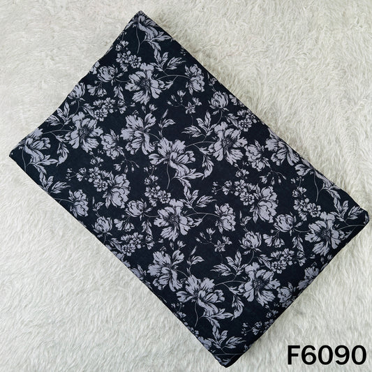 Printed Linen Cotton Fabric - F6090