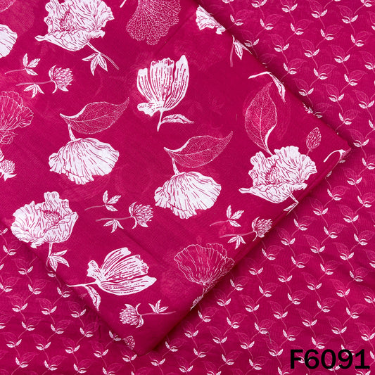 Printed Mul Cotton Fabric - F6091