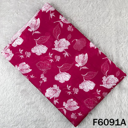 Printed Mul Cotton Fabric - F6091