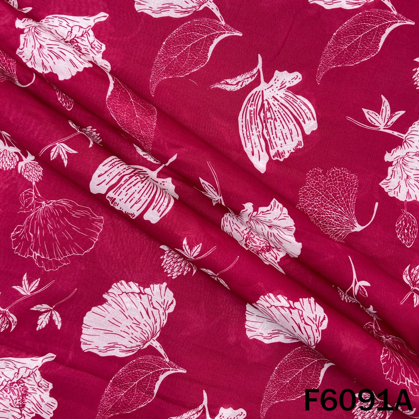 Printed Mul Cotton Fabric - F6091