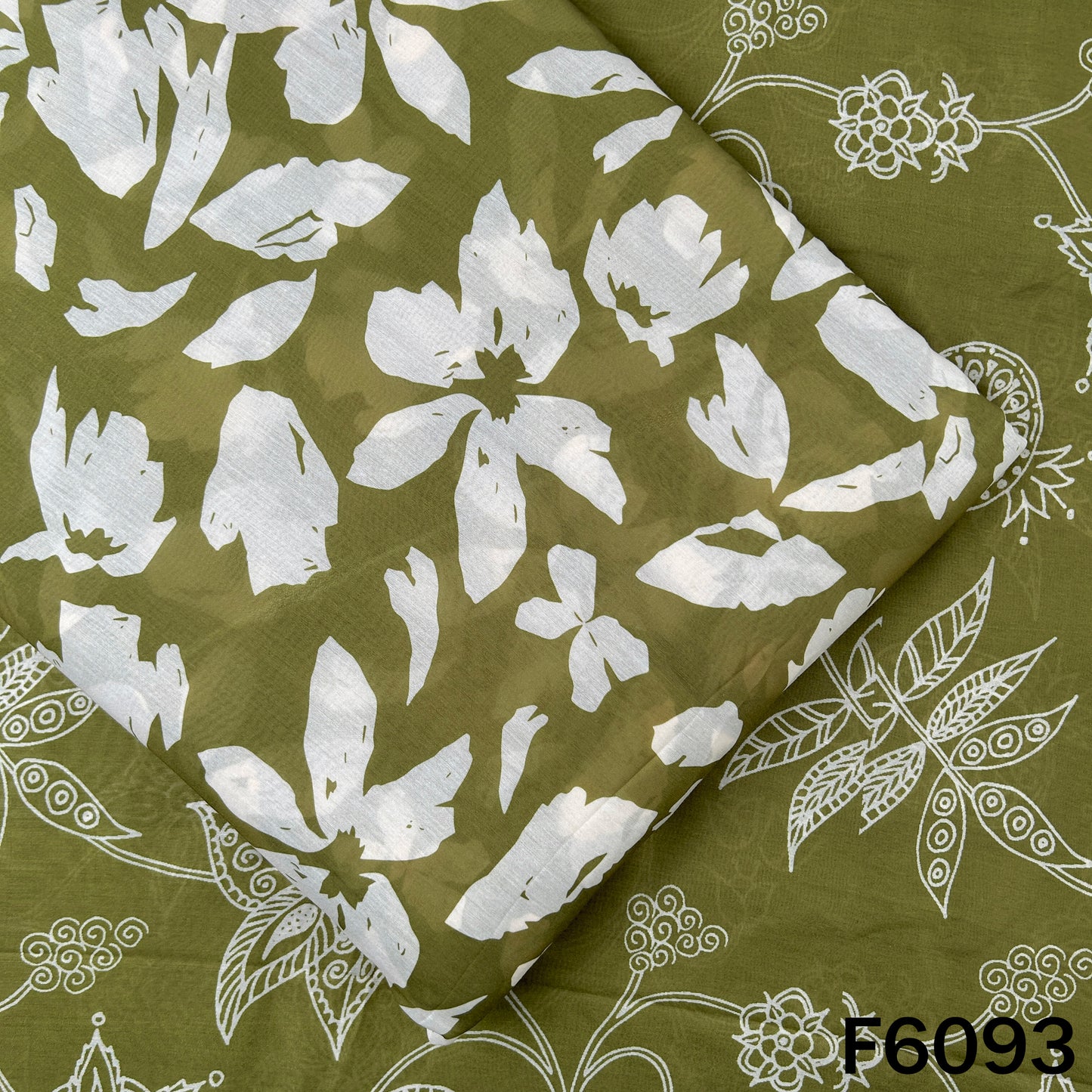 Printed Mul Cotton Fabric - F6093