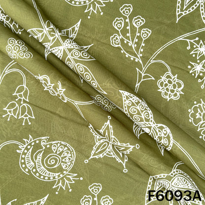 Printed Mul Cotton Fabric - F6093
