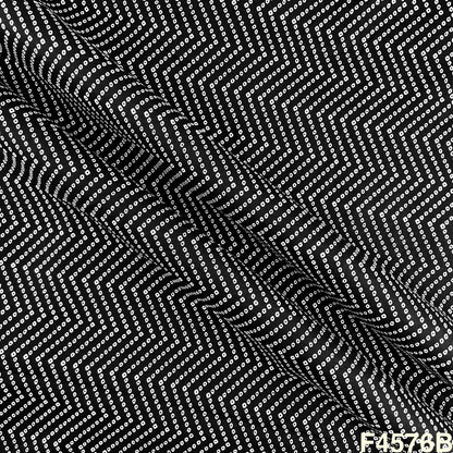 Bandhani Block Print Cambric Cotton Fabric- F4576