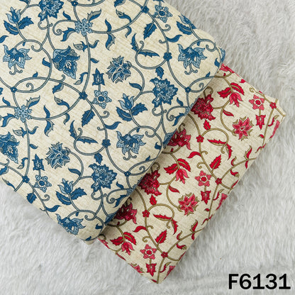 Block Print Handloom Cotton Fabric - F6131