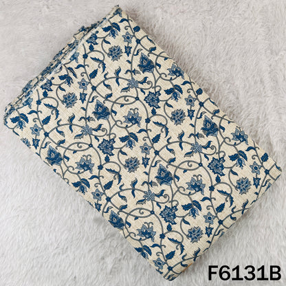 Block Print Handloom Cotton Fabric - F6131