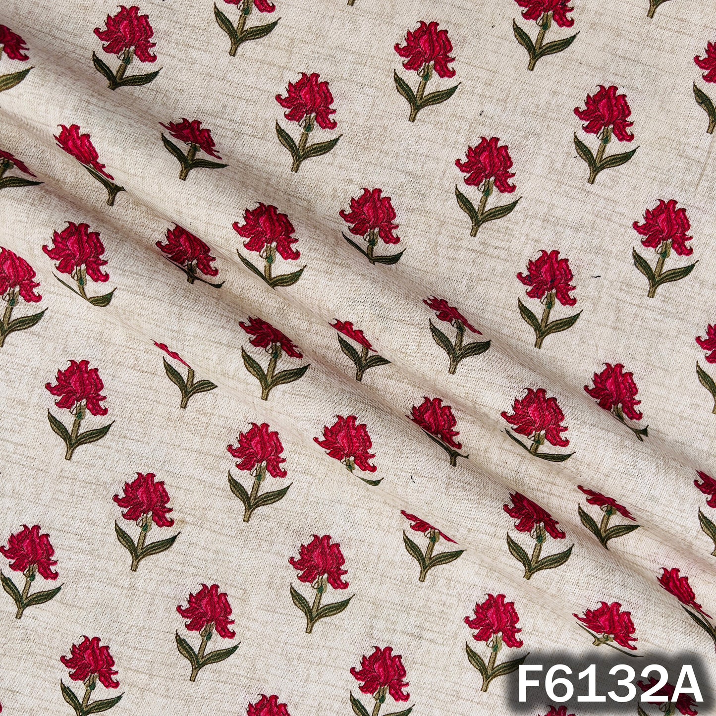 Block Print Handloom Cotton Fabric - F6132