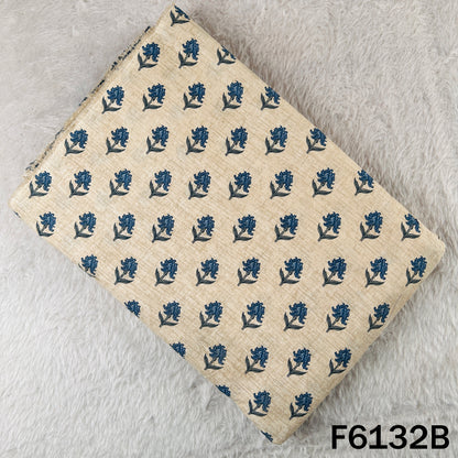 Block Print Handloom Cotton Fabric - F6132