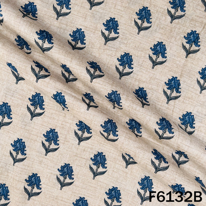 Block Print Handloom Cotton Fabric - F6132