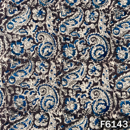 Kalamkari Print Handloom Cotton Fabric - F6143