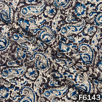 Kalamkari Print Handloom Cotton Fabric - F6143
