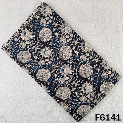Kalamkari Print Handloom Cotton Fabric - F6141
