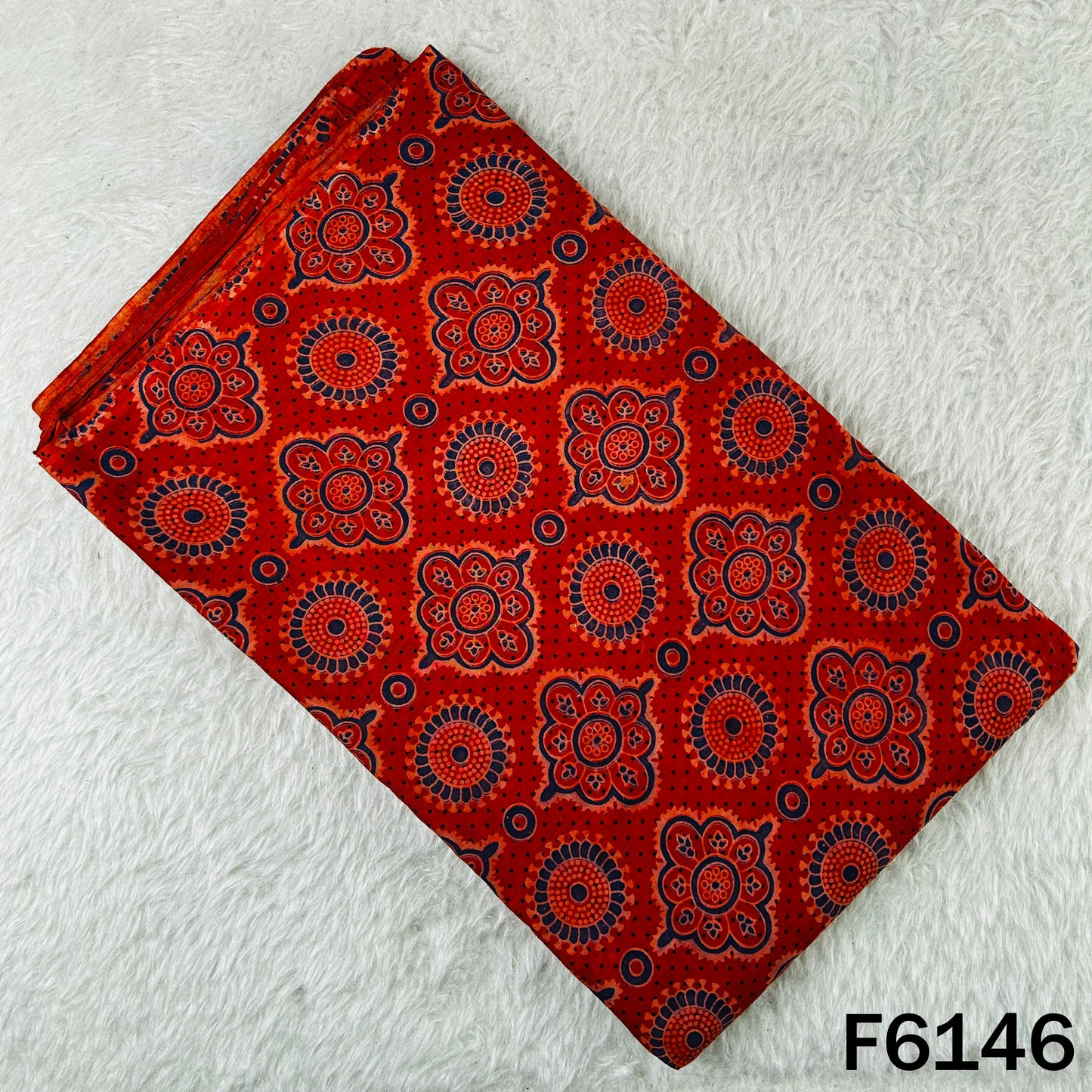 Dabu Print Modal Cotton Fabric - F6146