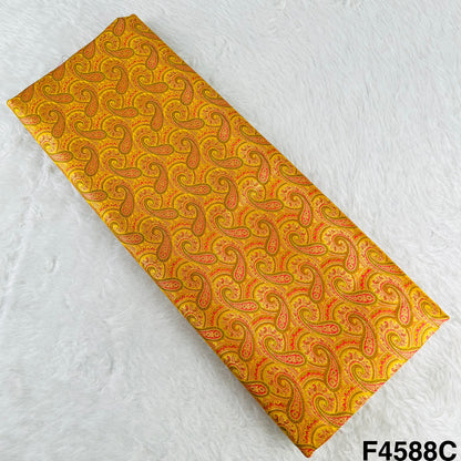 Self Jacquard Brocade Fabric- F4588