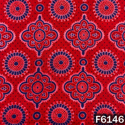 Dabu Print Modal Cotton Fabric - F6146