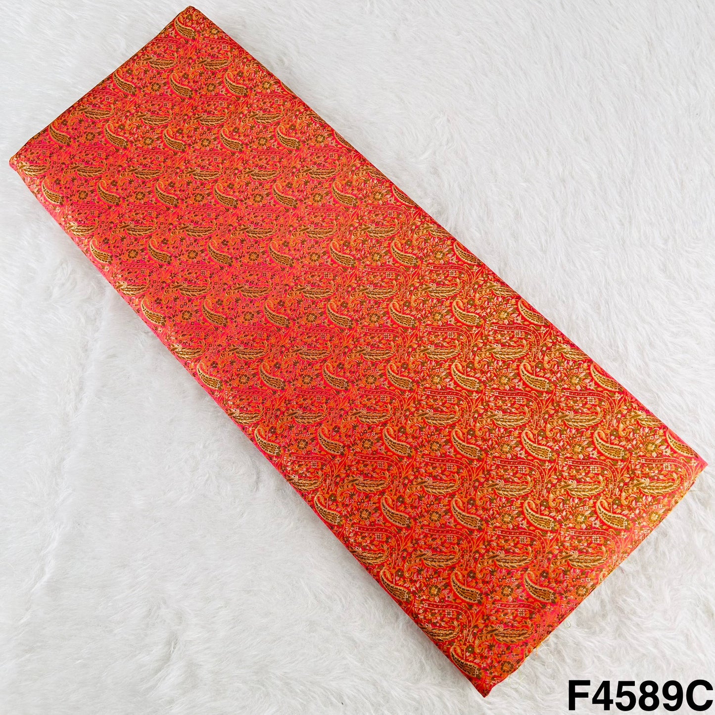 Self Jacquard Brocade Fabric- F4589