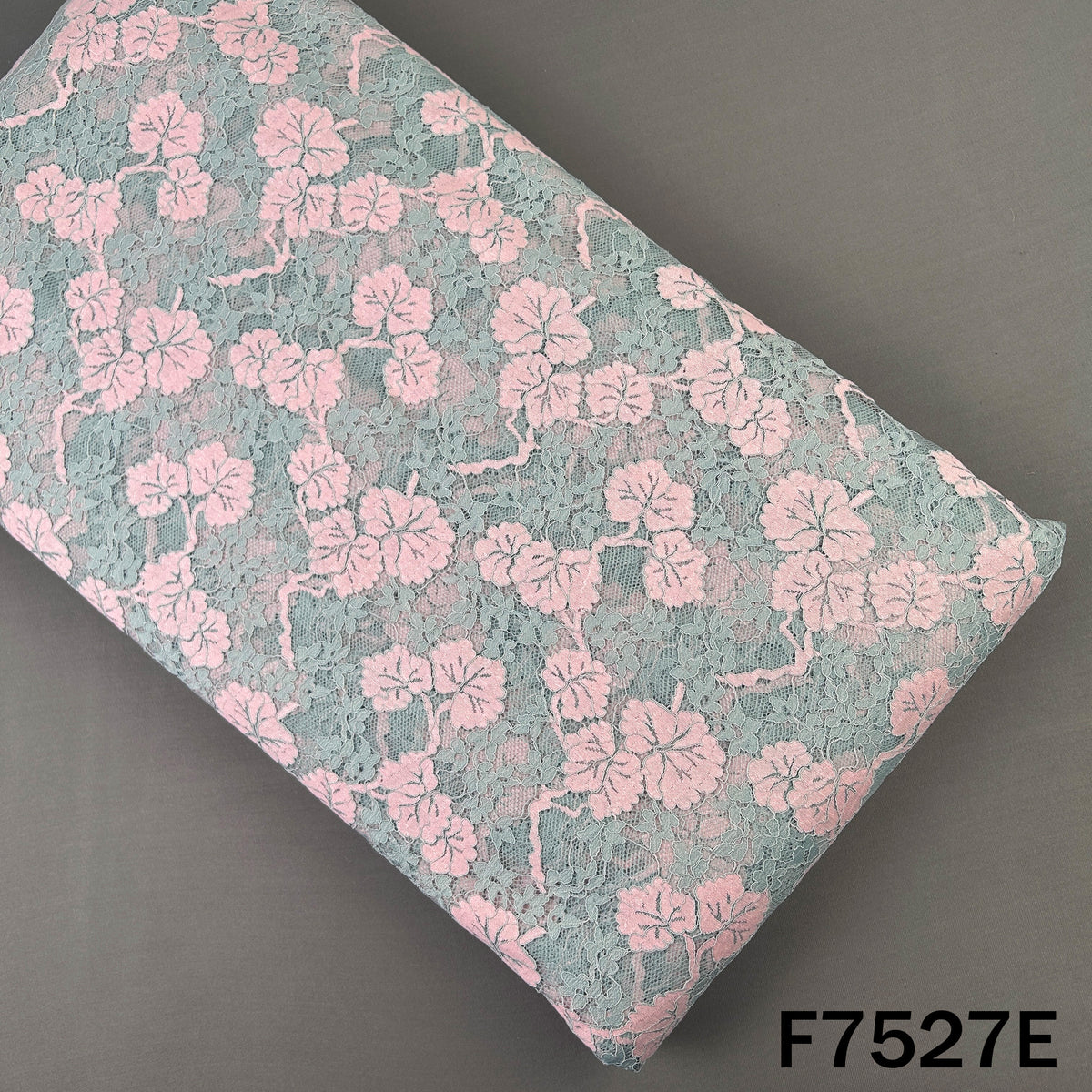 Imported Crochet Lace Net Fabric - F7527
