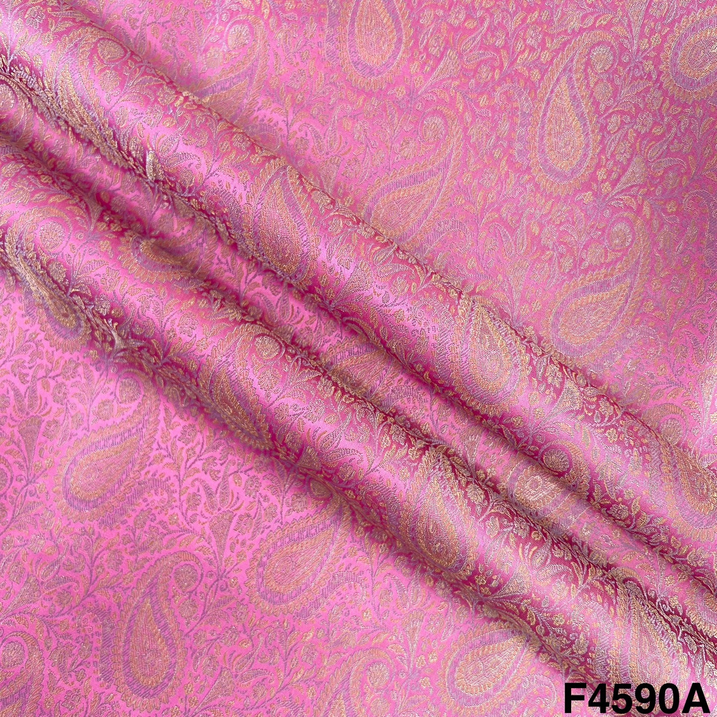 Self Jacquard Brocade Fabric- F4590