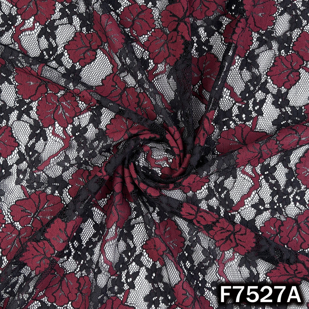 Imported Crochet Lace Net Fabric - F7527