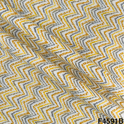 Printed Cambric Cotton Fabric- F4591