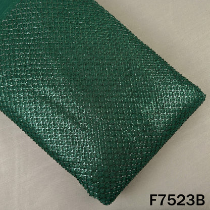 Cut Dana Sequins Embroidered Net Fabric - F7523